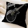 Чехол для подушки с логотипом гитары Gibson Наволочка Обивка Диван Плед Декор для дома Чехол для подушки