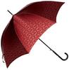 Длинный зонт Mila Schon Logo Jacquard Umbrella Длинный зонт Ветрозащитный зонт Зонт для прыжков Винный ребро 60 см [Moonbat] Женский Женский Женский Длина