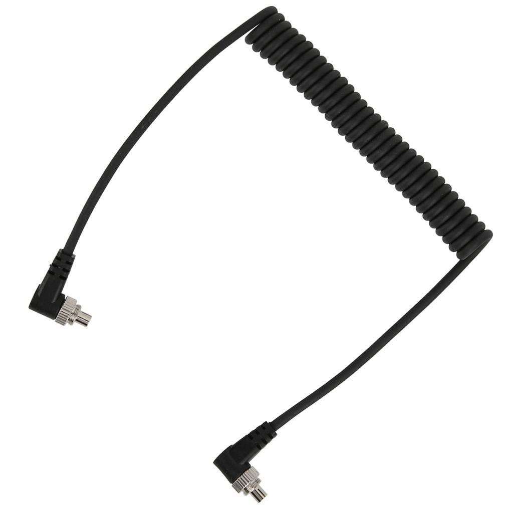 100cm Male to Male Flash PC Sync Cable with Screw Lock for Canon   Nikon Camera and Flash Light Connection Cable