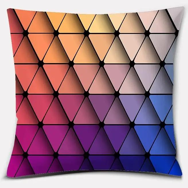 Cartoon Rainbow Decorative Pillowcase Office Living Room Car Ornaments Home Pillowcase