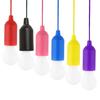 Home Garden Decor Portable Led Pull Cord Light Bulb Battery Operated Hanging Pull Cord Night Lamp Outdoor Camping Tent Light