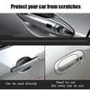 Durable Universal Invisible Sticker Car Door Handle Scratches Guard Protector Protective Cover Film