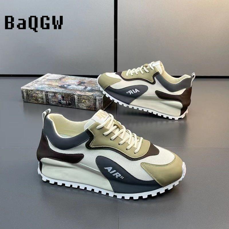 Мужские кроссовки повседневные цветные сетчатые дышащие уличные мужские дизайнерские туфли на плоской подошве роскошные массивные кроссовки на высокой платформе кроссовки для бега