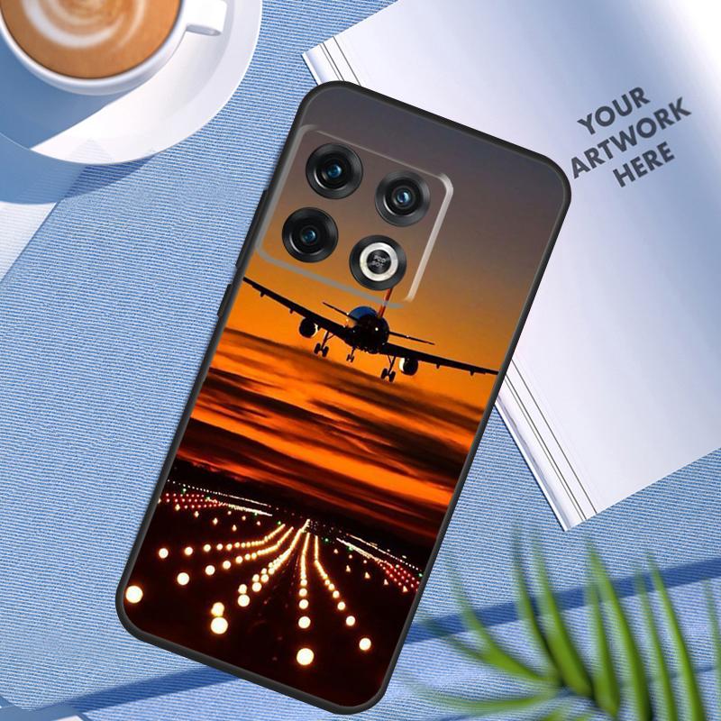 Чехол-самолет для OnePlus 12R 10T 10R 9R 8T 12 11 9 10 Pro Nord CE 3 Lite 2 2T CE4 N10 N20 N30
