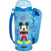 Vacuum Insulated Straw Bottle [One-Touch] 400ml Mickey Blue Star FHL-401FDS BLS