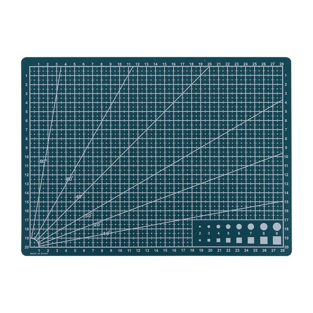 Self Healing Leather Craft Card School Supplies Paper Board Cutting Plate Cutting Mat A4 Grid Lines