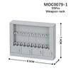 Стеллаж для оружия MOC Кирпичи WW2 Оружие Война Военная Снайперская винтовка Совместимые Конструкторы Подарок Другу Игрушки Для Детей Взрослых