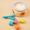 Percussion Shape Baby Musical Instrument Matching Maze Baby Colorful Rolling Drum  Fine Motor Skill