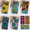 African Wax Fabric For Realme 15 10 11 13 12 14 Pro Plus C65 C67 C71 C63 C61 C55 C51 C53 C75 GT6 GT7 Pro Case