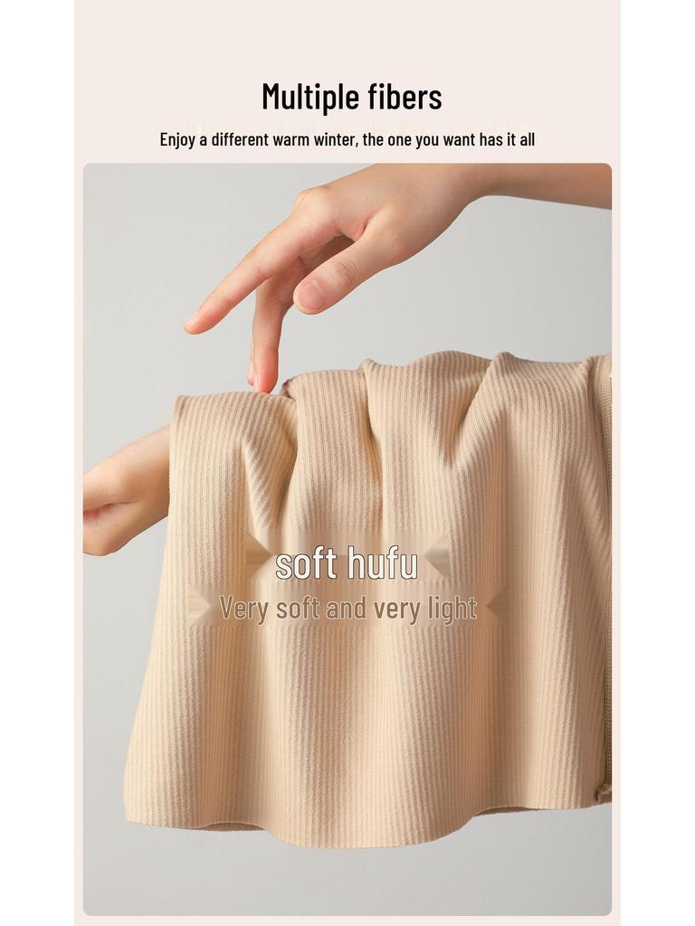 Сохраняй тепло 033: Женский жилет из тутового шелка и кашемира с самоподогревом – прилегающий базовый слой для осени/зимы