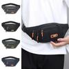 Large Capacity Men Chest Bag Waterproof Sports Walking Bag Zipper Mobile Waist Bag  Riding