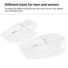 Pair 1~3cm Portable Invisible Soft Taller Height Increase Shoe Insoles Silicone Gel Heel Insert Pad