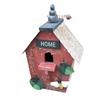 2024 New Style Bird House Birdcage Painting Outdoor Garden Hanging Cottage Feeder Nest Crafts Garden Supplies Products
