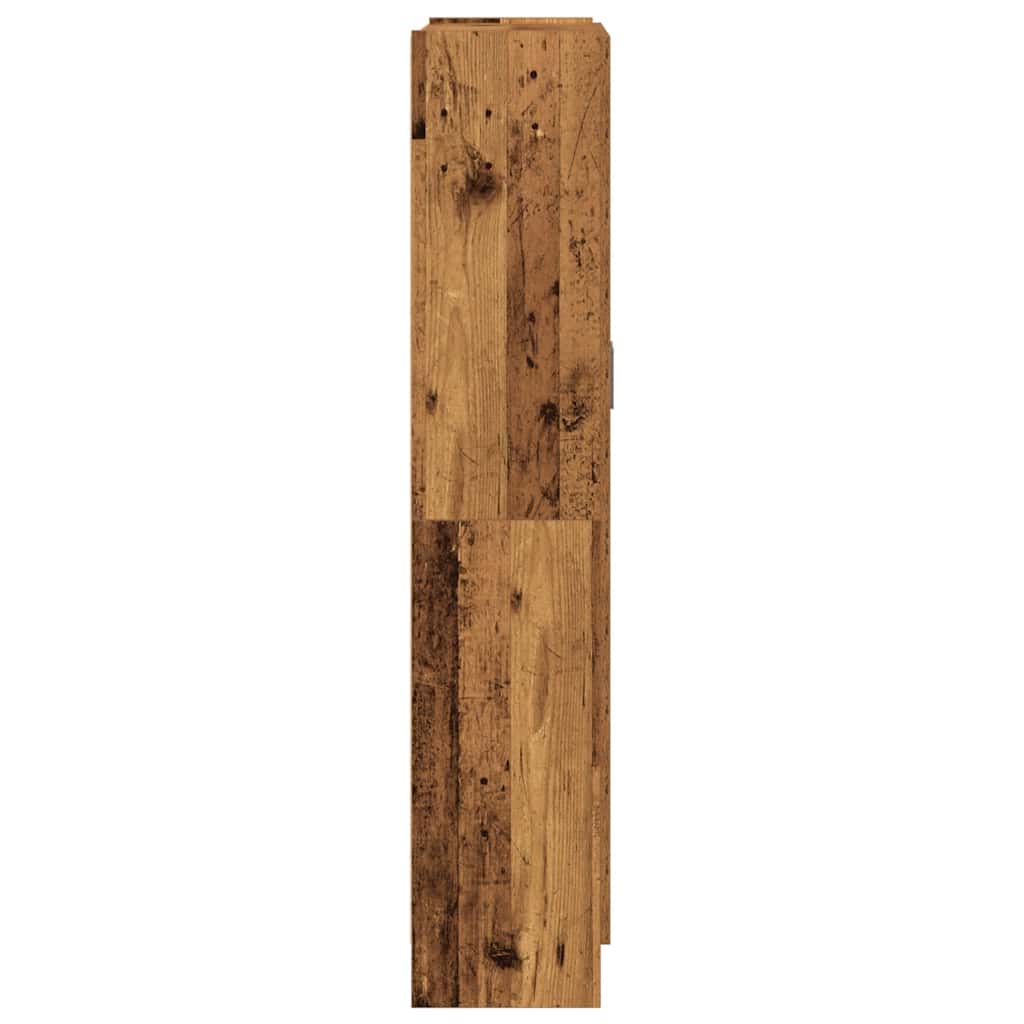 Vidaxl Szafka, Stare Drewno, 82,5X30,5X150 Cm, Materiał Drewnopochodny