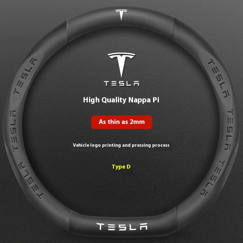 AME1 Car Steering Wheel Cover For Tesla Model 3 Model S Model Y Model X Roadster 2019-2025 Auto interior Steering Wheel Accessories
