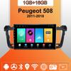 Car Radio Android Auto Carplay For Peugeot 508 2011-2018 Multimedia Player Head Unit Stereo GPS Navigation BT WIFI 1+16GB
