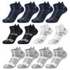 10 Pairs Ankle Socks Men Cotton High Quality Athletic Fitness Sport Running Socks Breathable Comfortable Mesh Casual Short Socks
