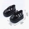 Heightened Thick Sole Bjd Leather Shoes Mini Shoes 45CM Doll Shoes 1/4 Dolls Shoes  Diy Toys