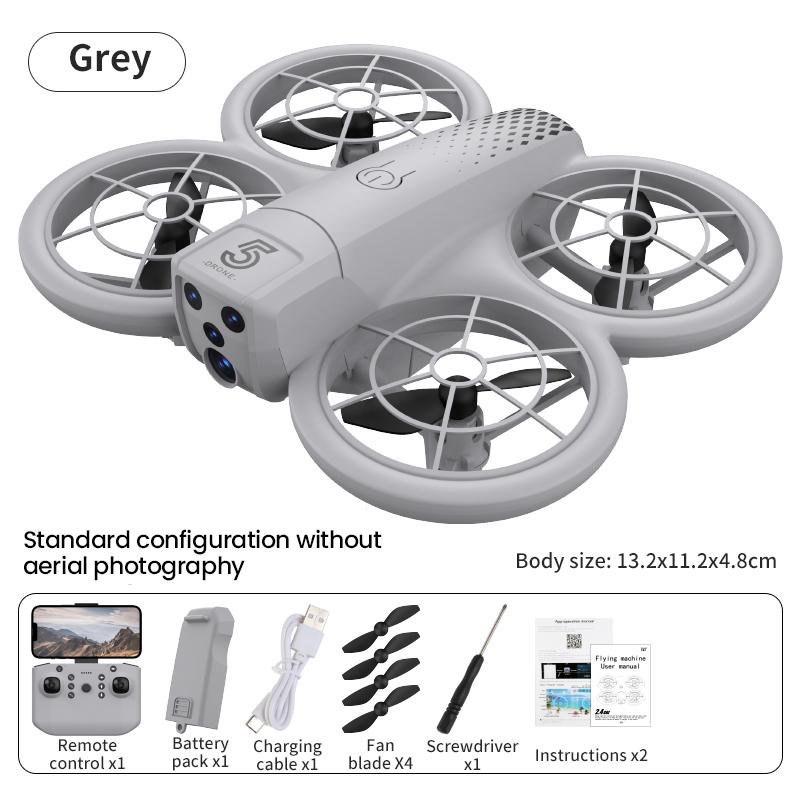 Нетоксичный Cz05 Мини-дрон Детская игрушка Профессиональная HD-камера Wi-Fi RC Дрон Высота Фристайл Поддержание Вертолет Складной Квадрокоптер Подарки