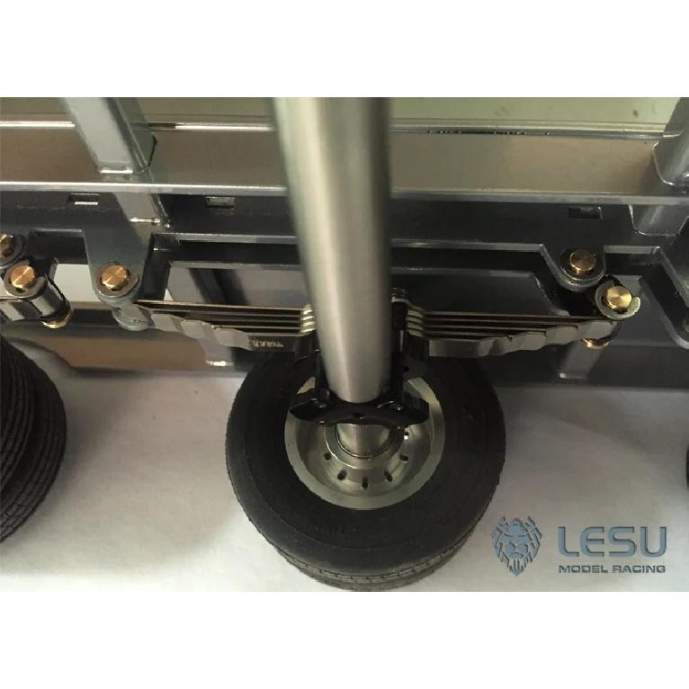 LESU 1/14 Tamiya Truck Engineering Semi-trailer Small Wheel Suspension