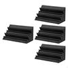 4 Pieces Acoustic Foam Corner Panels, Noise Reduction Blocks for Home Theaters