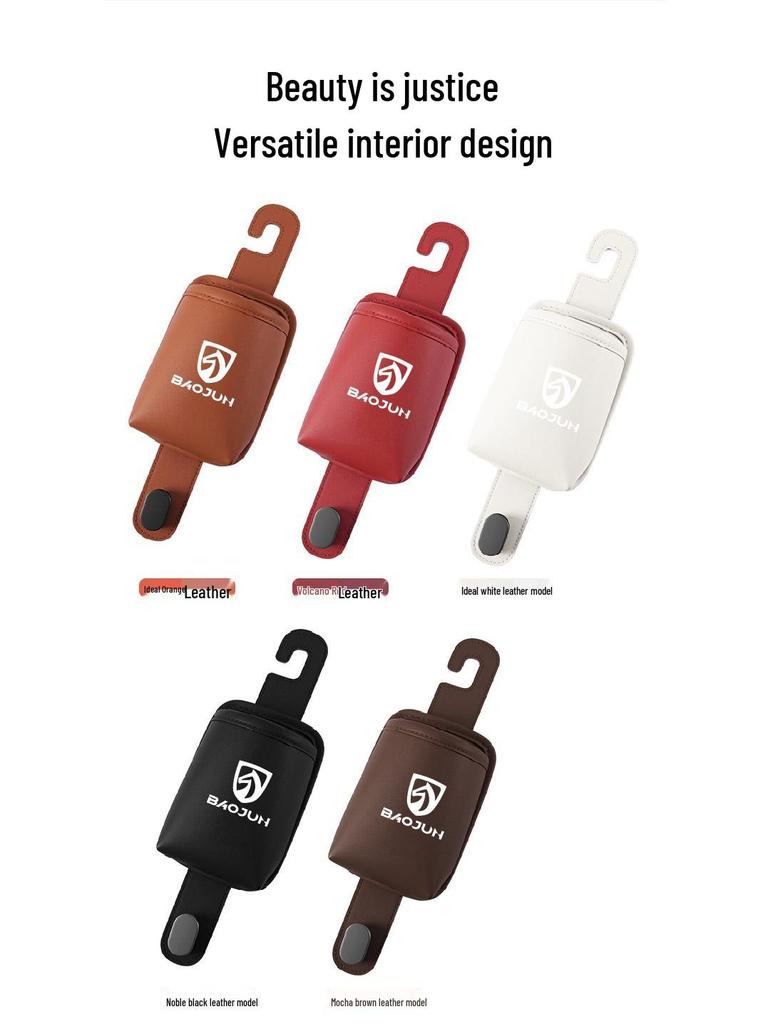Car Cup Holder & Seat Back Hook Storage for Baojun RS-3, RC-5, E200, 510, 530, 730