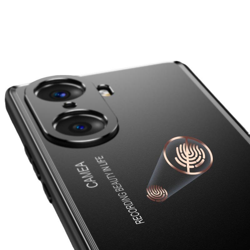 Матовый чехол Honor 60/60Pro с полностью металлической защитой линз