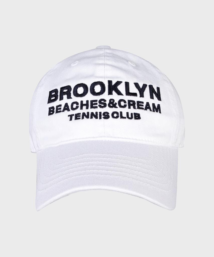 Кепка-бейсболка Bichiseuaenkeulim Brooklyn Tennis Club - Белая