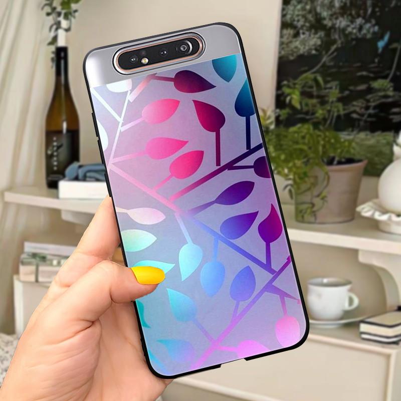 Case For Samsung A80 Case Soft Silicone Cartoon Back Cover For Samsung Galaxy A80 GalaxyA80 A 80 A805 Fundas shell Black coque