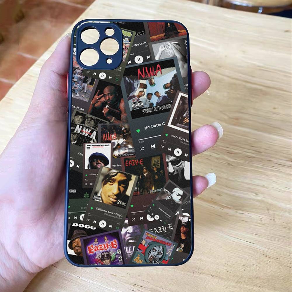 Рэпер 2Pac Певец Тупак Чехол Для iPhone X XS 11 12 13 14 15 16 pro MAX mini Чехол Для Телефона Матовый Ударопрочный