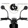 2PCS Bike Mirror Bike Handlebar Rearview Mirror Rotatable Rear View Convex Mirror Universal