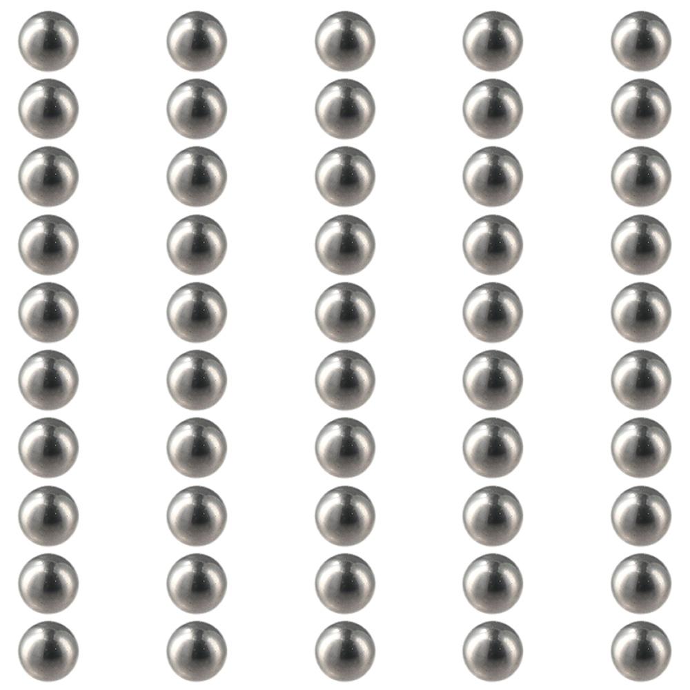 50 шт. 2,5/3/5/6 мм высокоточные шарики из нержавеющей стали 304, твердые бусины с ЧПУ, испытание на удар