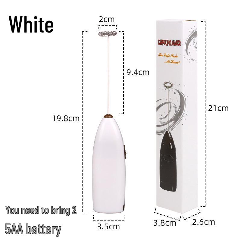 Electric Handheld Mixer: Egg Beater, Milk Frother, Coffee Foamer, Stirring Rod