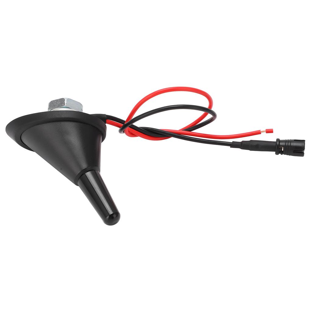 Car Roof Antenna Raku 2 Base with Amplifier Kit Short Type Universal Compact Design for Automobiles