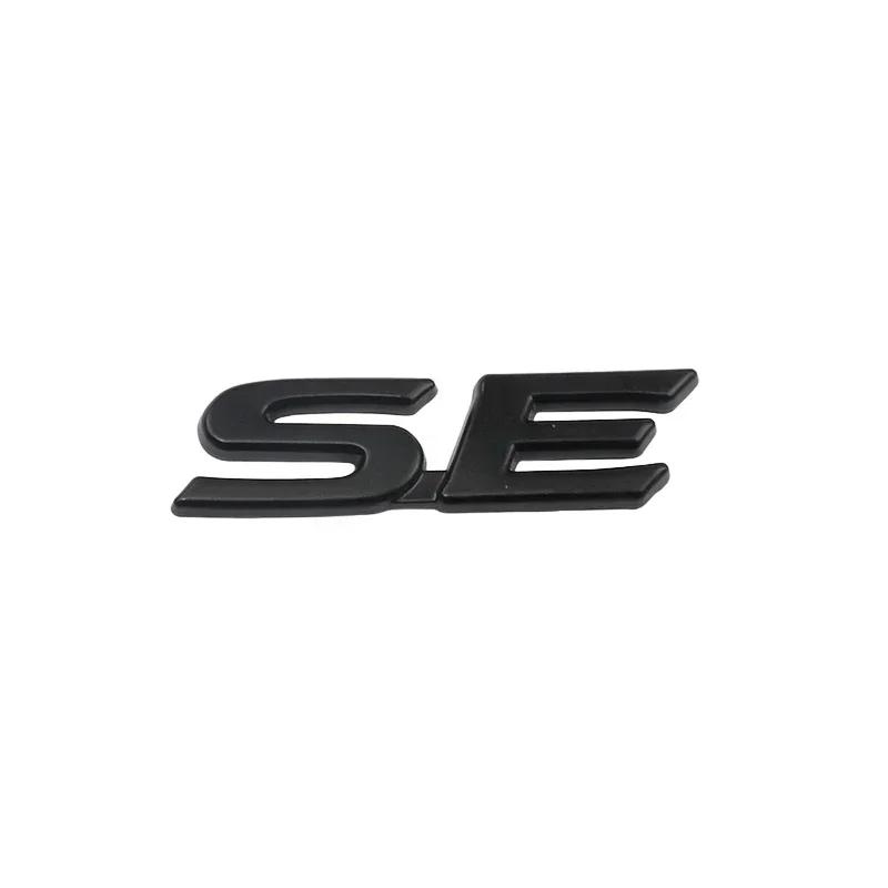 dclky10 3D Metal SE XSE Logo Rear Trunk Emblem Badge Decals Sticker For Toyota Camry Sienna Highlander Corolla Car Styling Accessories