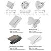 Набор палеток для ногтей и макияжа из нержавеющей стали