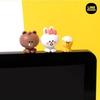Line Friends Mini Brown & Friends Monitor Figure, Mini Cony, 2 pieces,Korean Car Acc