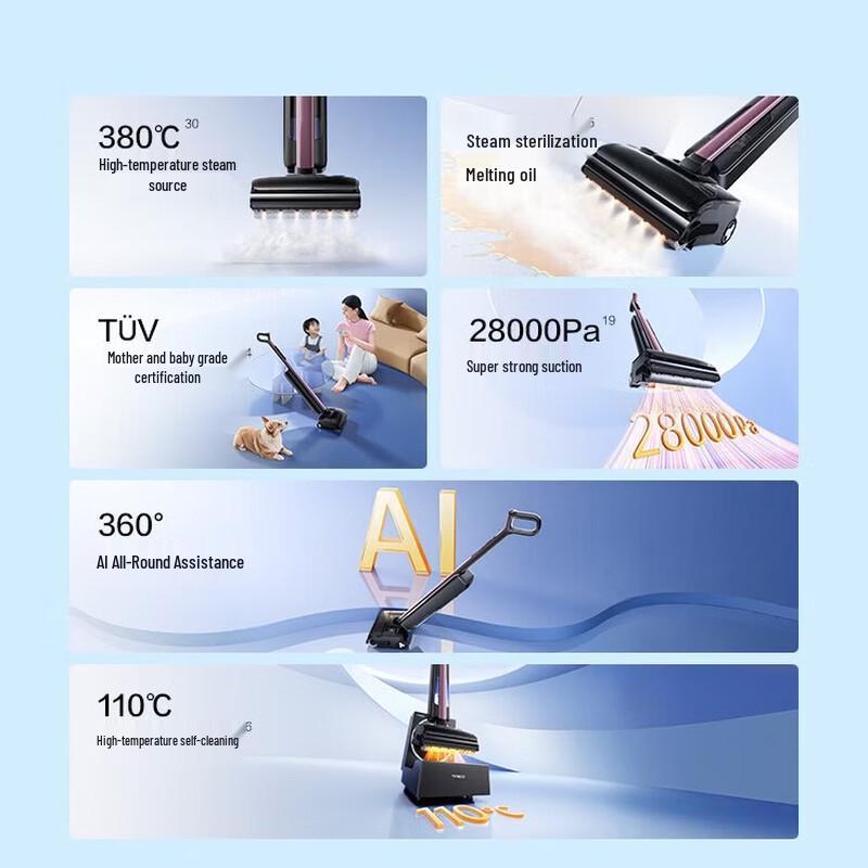 Tineco StationView Steam Robot Vacuum and Mop