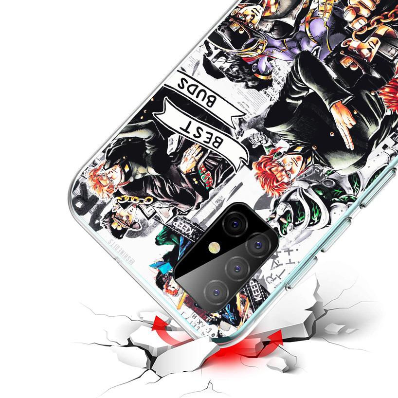 Чехол для телефона JoJo's Bizarre Adventure Stardust Crusaders для Samsung Galaxy A17 A16 A15 A14 A13 A57 A56 A55 A54 A53 A37 A36 A35 A3