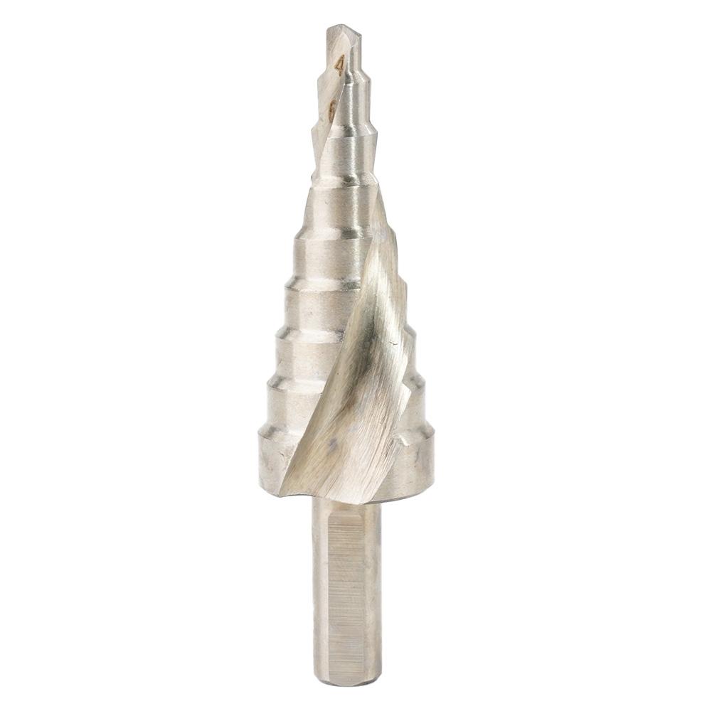 Step Drill Bits 4-32mm 4241 High Speed Steel Cutting