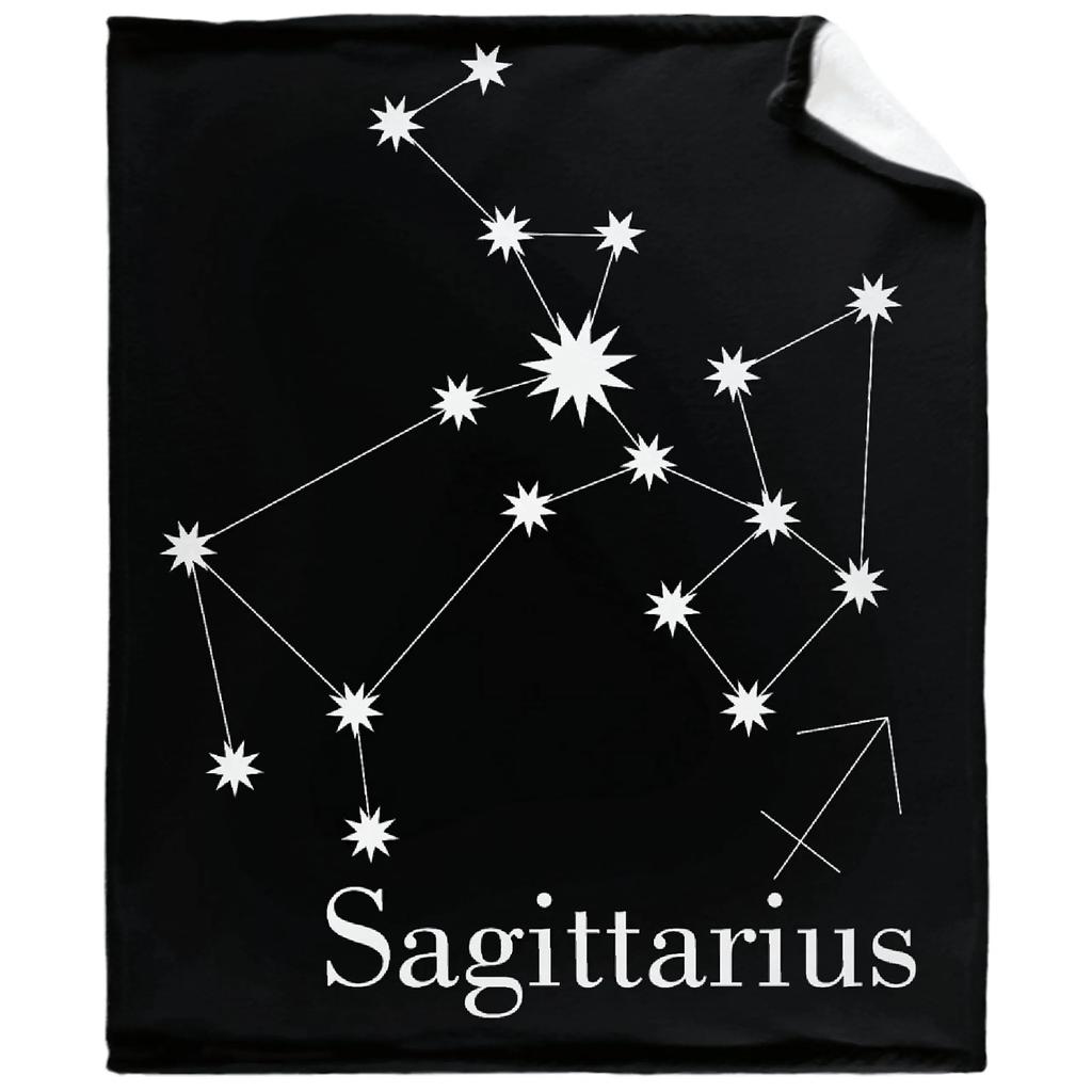 Constellation Blue Sky Throw Blanket Ultra Soft Lightweight Flannel Microfiber Constellation Lover Blanket Couch Bed Sofa Gifts