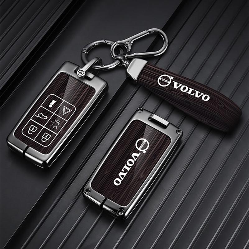 Metal Key Cover for Volvo XC60, XC90, S60, S80L, V60 - Full Shell