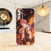 Чехол для телефона Fairy Tail Нацу Убийца Драконов Силуэт Для Samsung A10,12,20,21S,30,31,40,50,51,52,70,71 Прозрачный Чехол