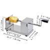 Спиральный резак для картофеля, слайсер, резак для картофеля фри, кухонные инструменты для приготовления пищи, ручная работа, сделай сам