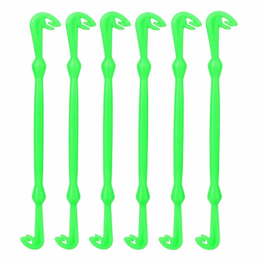 6PCS Plastic Hook Knot Tying Tool Lightweight Fishing Knot Tool Outdoor Fishing