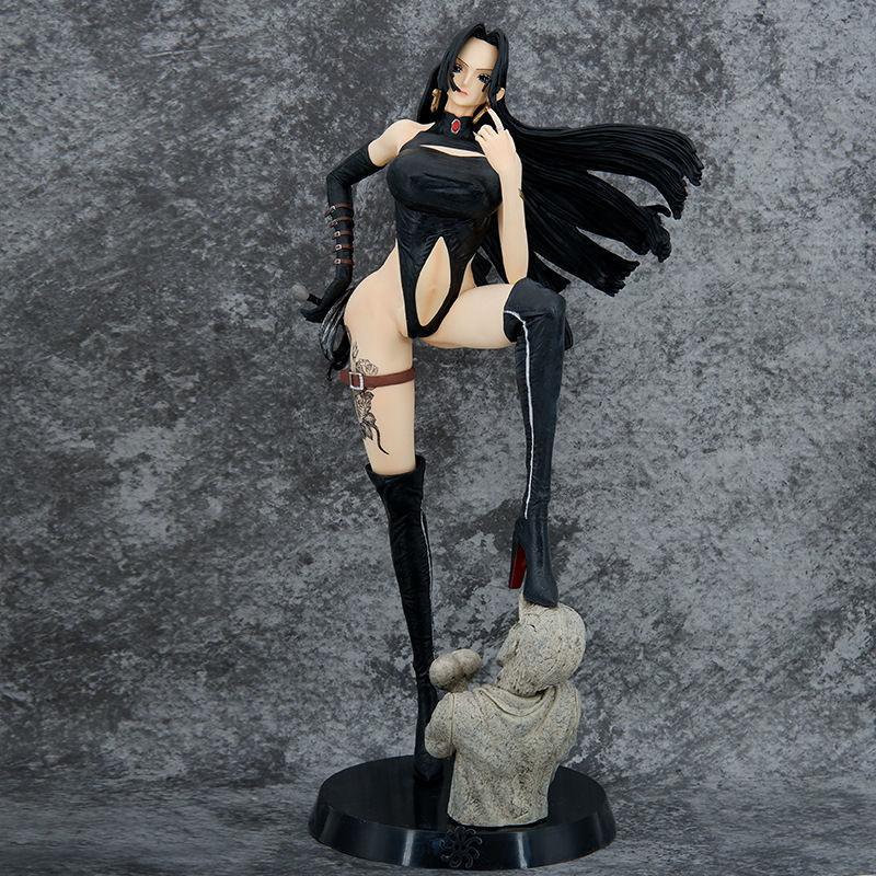 ONE PIECE большая фигурка GK Хэнкок кожаная куртка статуя Императрицы модель сцены в коробке подарок коллекция люкс кукла