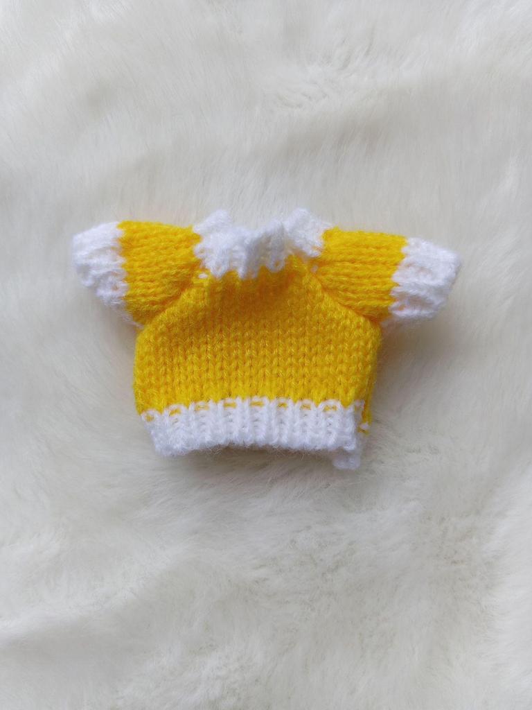 10 см Вест-хайленд-терьер Кукла-младенец Хлопковый Сменный Свитер