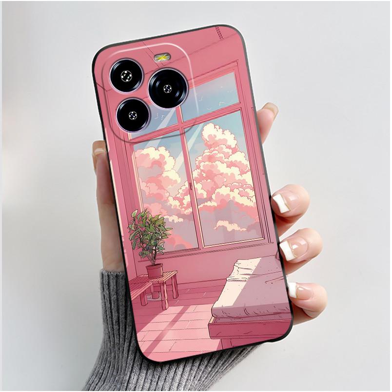 Для Oukitel C65 Pro OukitelC65Pro OukitelC65 C65Pro Эстетичный Роскошный Милый Крутой Чехол для Телефона на Заднюю Панель TPU Мягкий Силиконовый Чехол