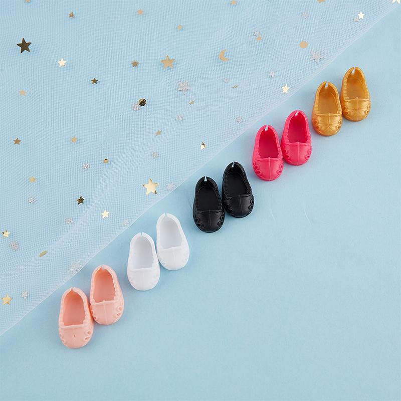 4 пары высококачественной обуви для кукол BJD 17 см, аксессуары, универсальная обувь