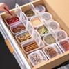 Kitchen Seasoning Storage Box Drawer Style Seasoning Box Home Large Spice Packaging Boxes Flip Cover Style Sealed Spice Storage